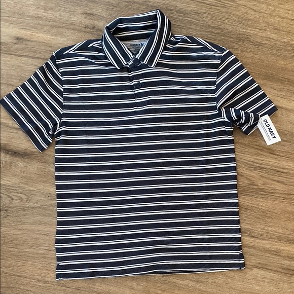 Old Navy Other - NWT. Size Small (6/7). Old Navy CloudMotion Performance polo. Navy and white.